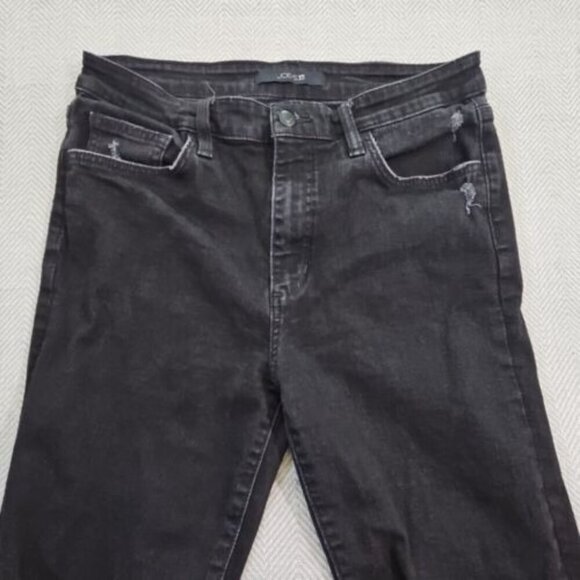 Joe's Jeans Women's Donella Ankle Jeans Size 31 Black Factory Distressed - Picture 14 of 16
